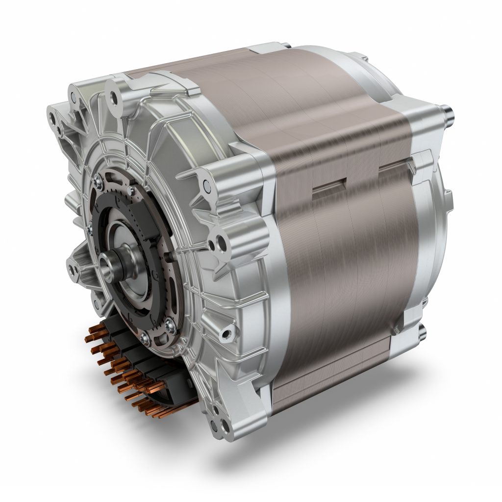 High-efficiency 800 V electric motor series