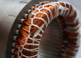 Technologies for coil winding on display Technologies for coil winding on display