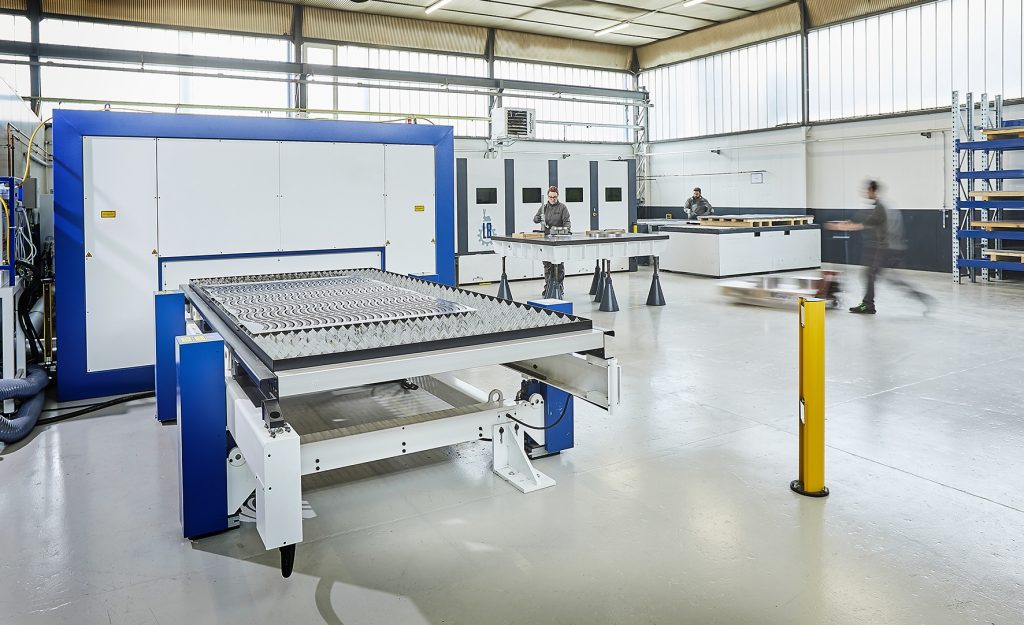 laser-cut laminations