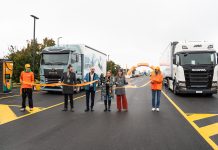 Ultra-Fast electric truck charging hub launches in Italy