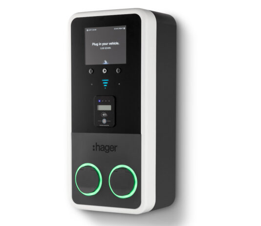 Hager Bocchiotti launches smart public EV charging station