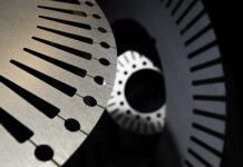 Laser cutting optimised for rotor and stator laminations