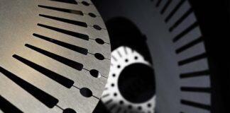 Laser cutting optimised for rotor and stator laminations