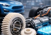 Polymer gears for electric vehicles
