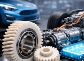 Polymer gears for electric vehicles