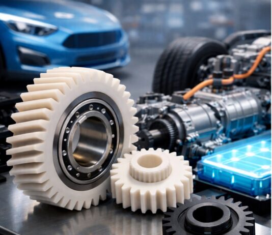 Polymer gears for electric vehicles