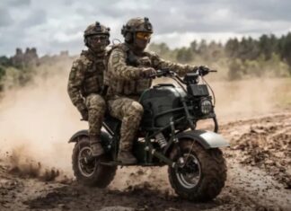 Ukraine clears electric motorcycle for military use