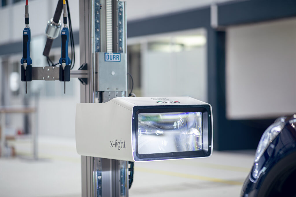 Dürr’s camera-based x-light system