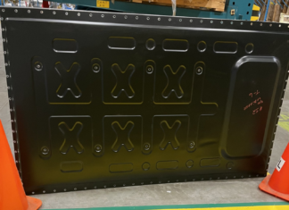 Coated aluminium targets battery and energy storage applications