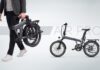 Automatic two-speed hub motor for folding e-bikes