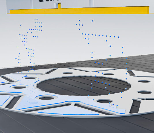 Digital off-die bonding for laminated stacks: redefining laminated stack manufacturing