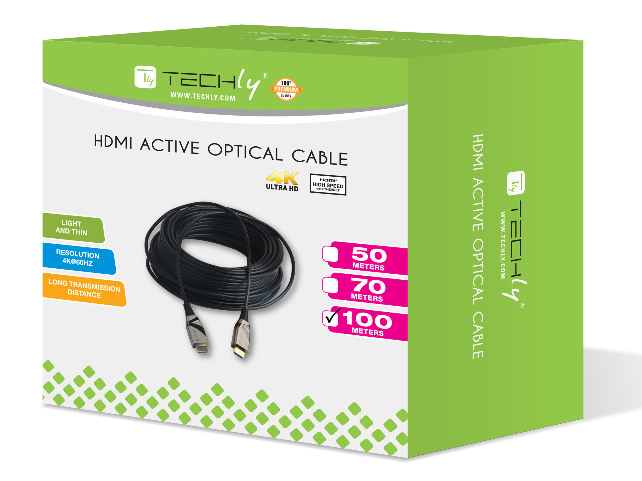 Cavo HDMI A Fibra Ottica Staccabile 8K - Supporta 8K@60Hz, 4K@120Hz, Lunga Distanza, Anti-interferenze