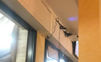 Grovigli in mostra al ristorante