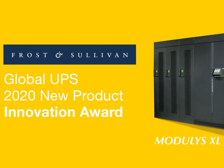 Ups Modulys XL: premio “New Product Innovation” di Frost & Sullivan