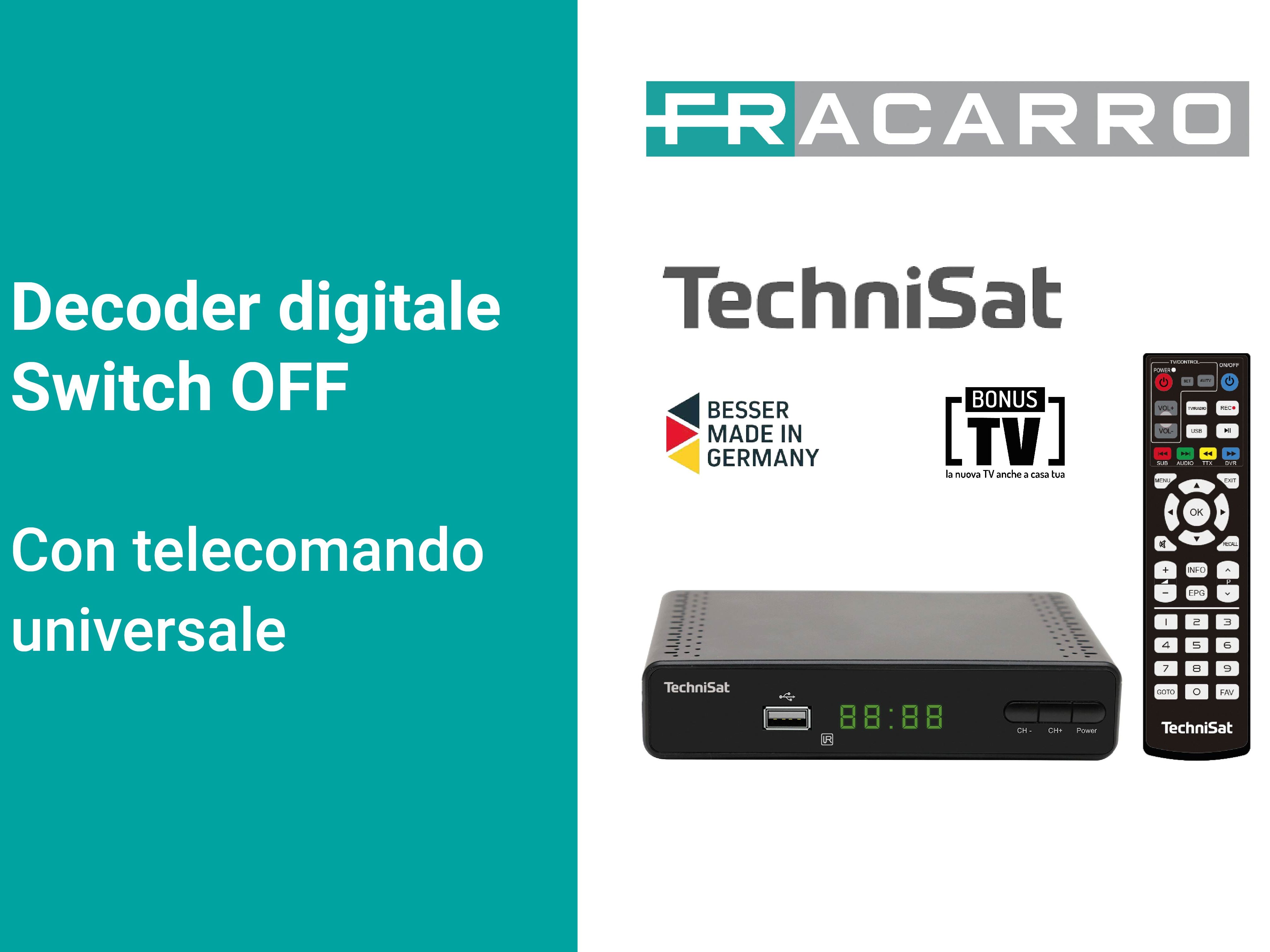 Decoder Digitale Terrestre ISNATCH DVB-T/T2 | Con Telecomando Universale - Foto 9