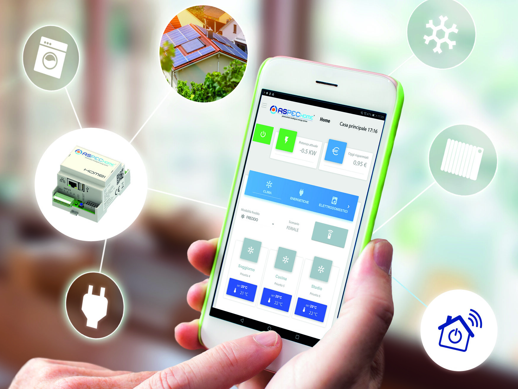 Sistema energy smart home
