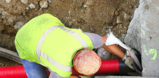 posa cavidotti interrati