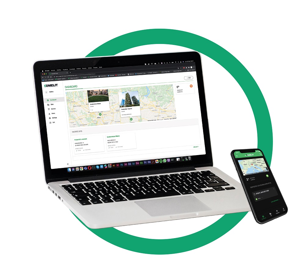 La piattaforma digitale Comelit che supporta il lavoro dei professionisti