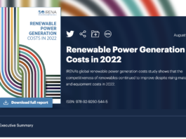 Renewable Power Generation Costs