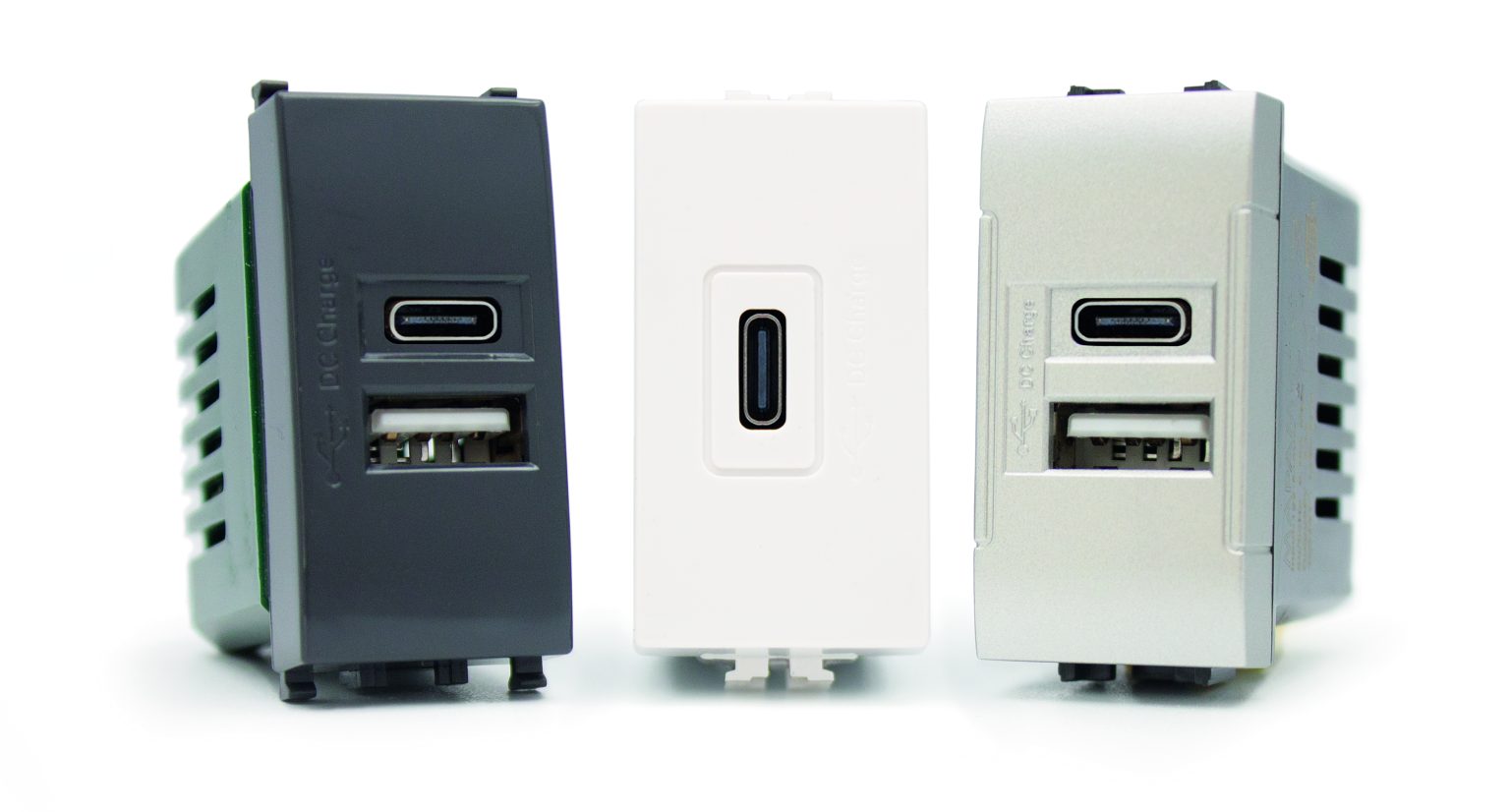 SERIE VIMAR PLANA COMPATIBILE FRUTTI PRESA SCHUKO PULSANTE INTERRUTTORE USB TV - Foto 9