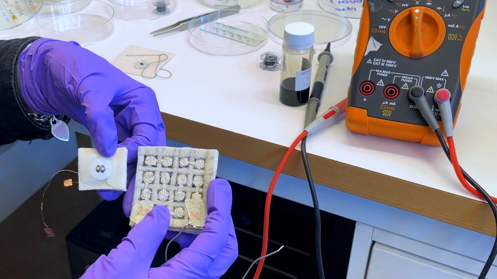  filato conduttivo per indumenti termoelettrici