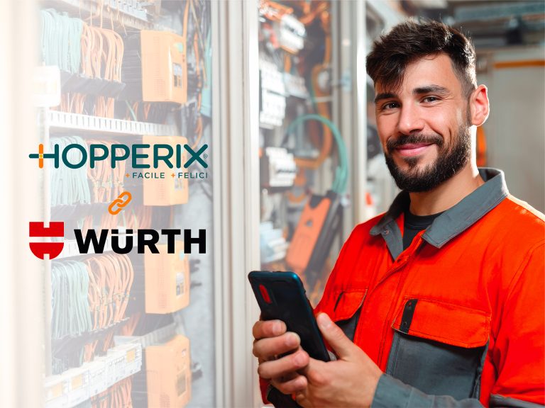 Hopperix e Würth: partnership per una digitalizzazione concreta