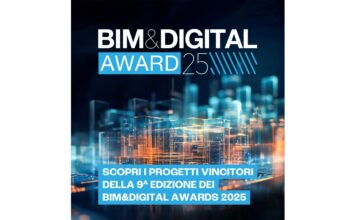BIM&Digital Award 2025: premiati i progetti per la trasformazione digitale nelle costruzioni BIM&Digital Award