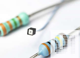 Modulo Microcamera (MCM) da 1 mmq a bassa potenza di ams ams NanEyeM