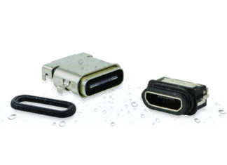 CUI aggiunge nuovi connettori a presa impermeabili USB Micro B e Type C
