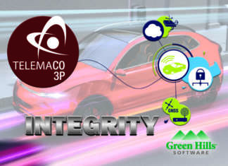 La Platform for Secure Connected Car di Green Hills supporta il processore automotive Telemaco3P di ST