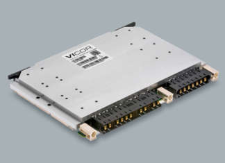 Vicor: nuovo alimentatore 6U VITA-62-compliant per applicazioni MIL COTS VPX