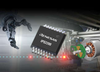 Renesas presenta il nuovo sensore di posizione privo di parti magnetiche IPS2200