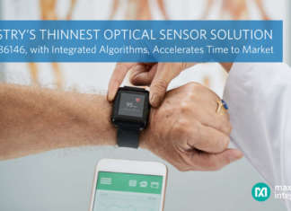 Maxim Integrated accelera il time to market per i dispositivi indossabili fitness e biomedicali