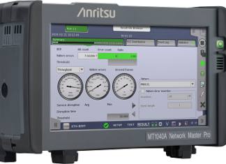 Anritus lancia il tester di rete portatile da 400G