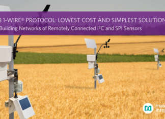 Maxim Integrated utilizza il protocollo 1-Wire per le reti di sensori I²C e SPI con connessione remota