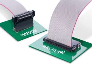 Da Harwin connettori industriali con passo da 1,27 mm abbinati ai cavi