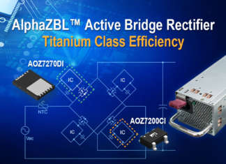 AOS annuncia i raddrizzatori a ponte attivo AC-DC AlphaZBL