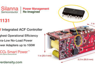 Il nuovo controller Active Clamp Flyback (ACF) di Silanna per adattatori di potenza fino a 100W