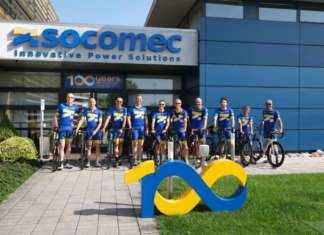 Sfida in bicicletta per il centenario di Socomec