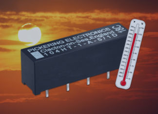 Pickering ora offre relè reed fino a 125°C