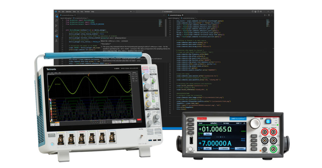 Oscilloscopio Tektronix