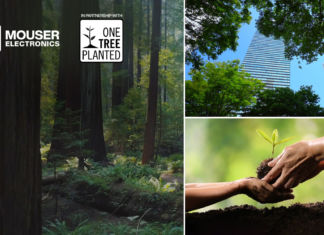 Mouser supporta la riforestazione in Europa e Usa
