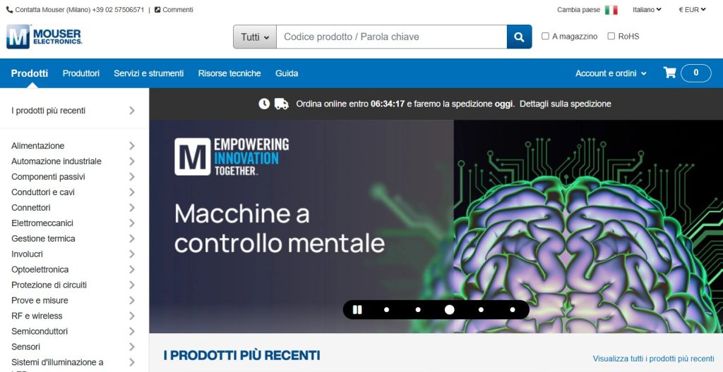 Mouser novità aprile 2025