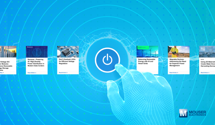 MR813(A)PowerManagementResourceCentre Centro Risorse per la Gestione Energetica, Mouser