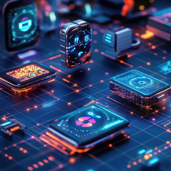 Self-powered smart devices with ambient energy harvesting integrating energy-efficient technologies, such as solar and vibration energy, to power wearable devices, sensors Ambient IoT