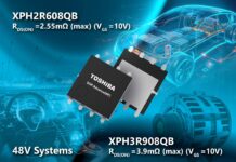 Toshiba amplia i MOSFET 80 V per sistemi automotive a 48 V MOSFET Toshiba