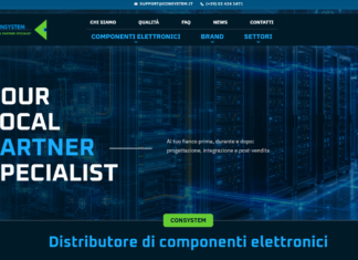 Consystem presenta il nuovo sito aziendale Consystem