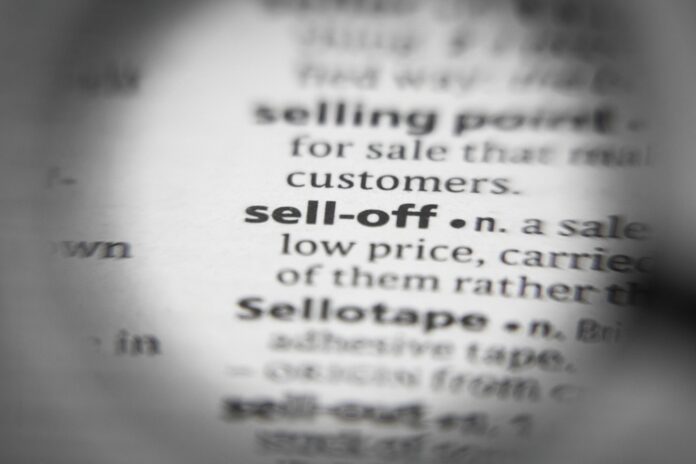 Sell-off sell-off