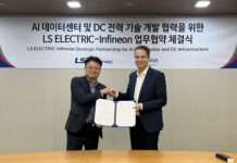 Infineon e LS Electric alleate sulla corrente continua per i data center AI Kil Young Ahn, vicepresidente e responsabile della produzione e della ricerca, sviluppo e innovazione (R&BD) presso LS ELECTRIC; a destra: Andreas Weisl, vicepresidente esecutivo e direttore commerciale del settore industriale e delle infrastrutture presso Infineon