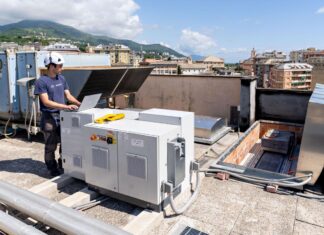 Casse ETA per lo smorzatore sismico del San Martino di Genova sismico